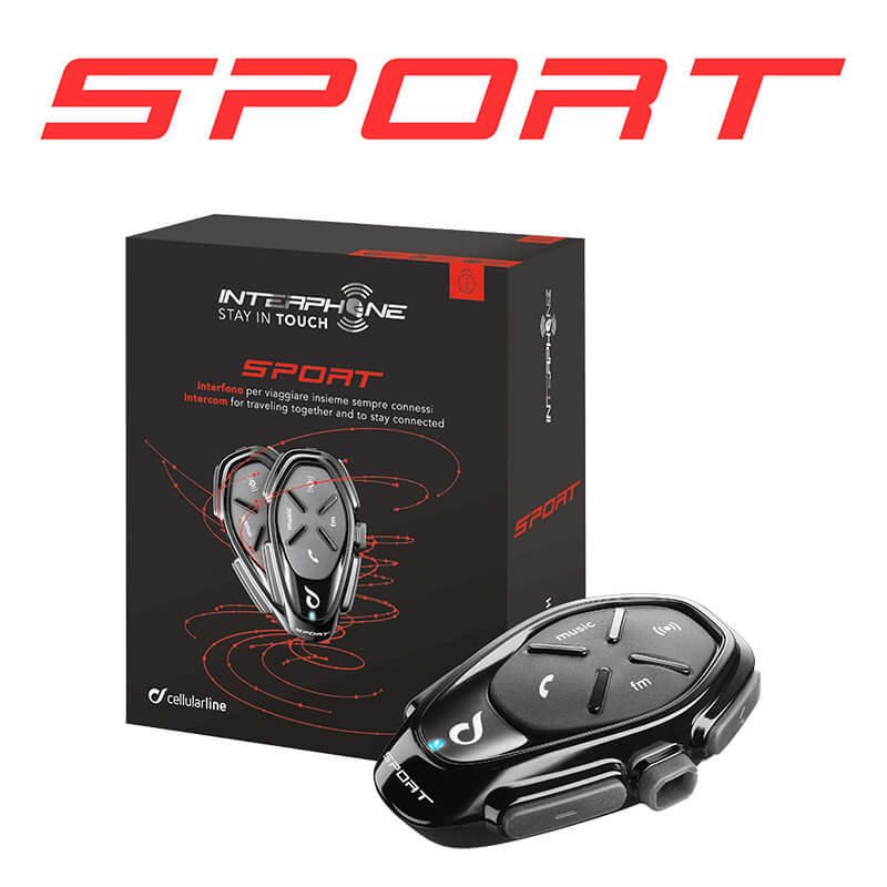 Intercomunicador Bluetooth Interphone Sport